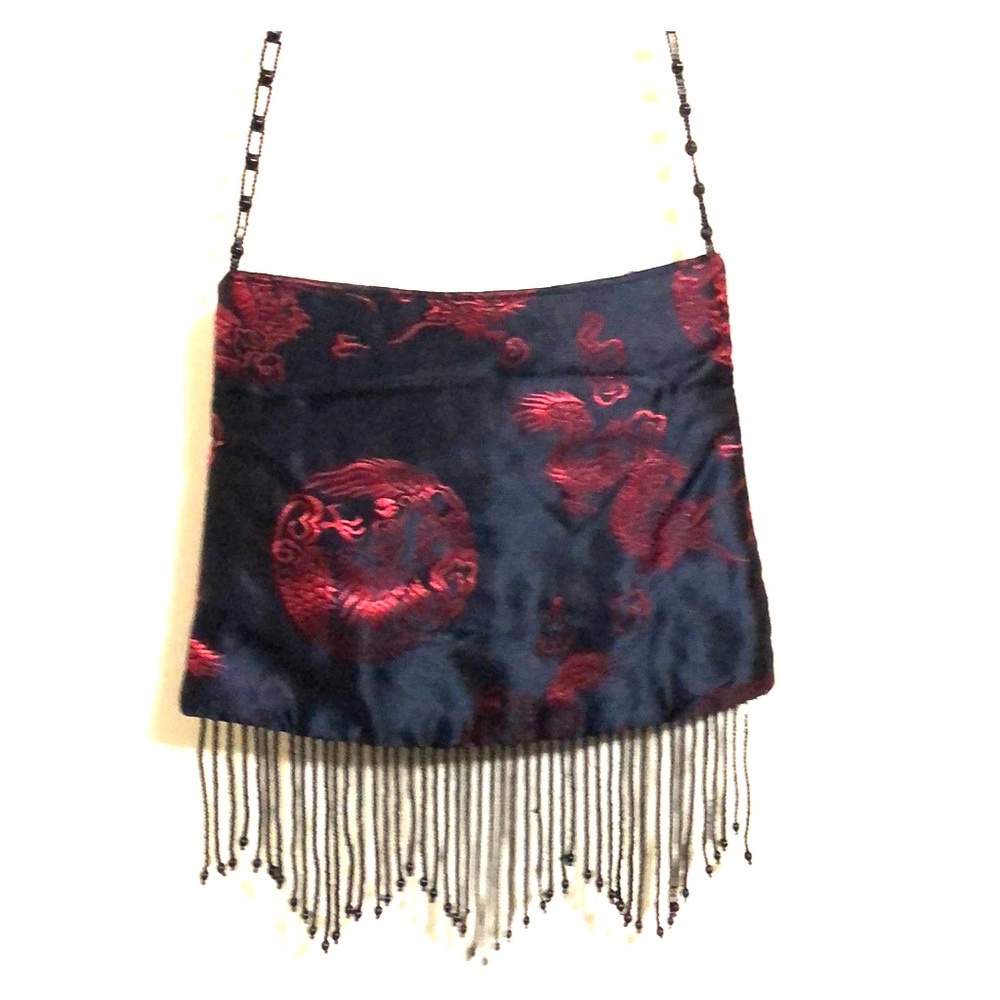 Vintage Chinese Dragon Mini Purse